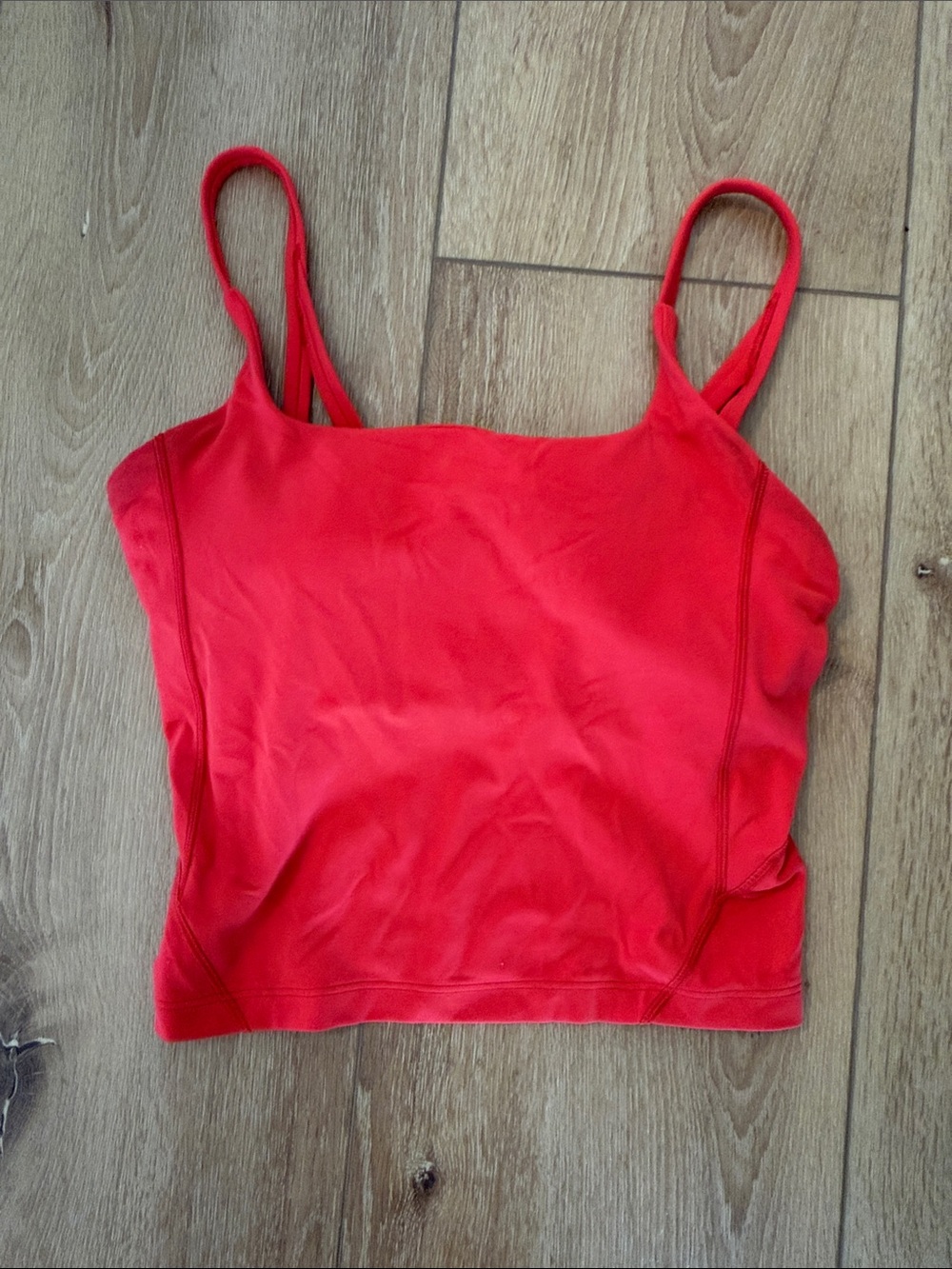 Lululemon Women's Cropped Tank Top Red